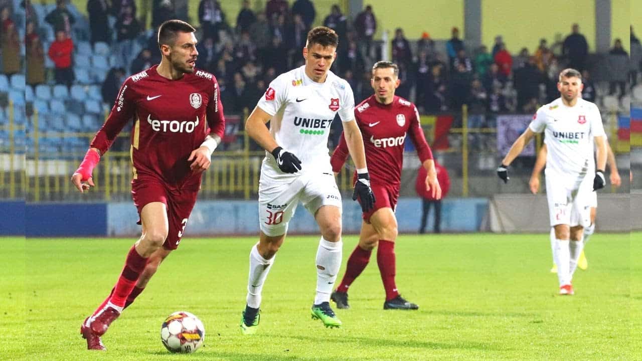 FC Hermannstadt învinge CFR Cluj cu 1-0 și termină turul Superligii pe  locul patru